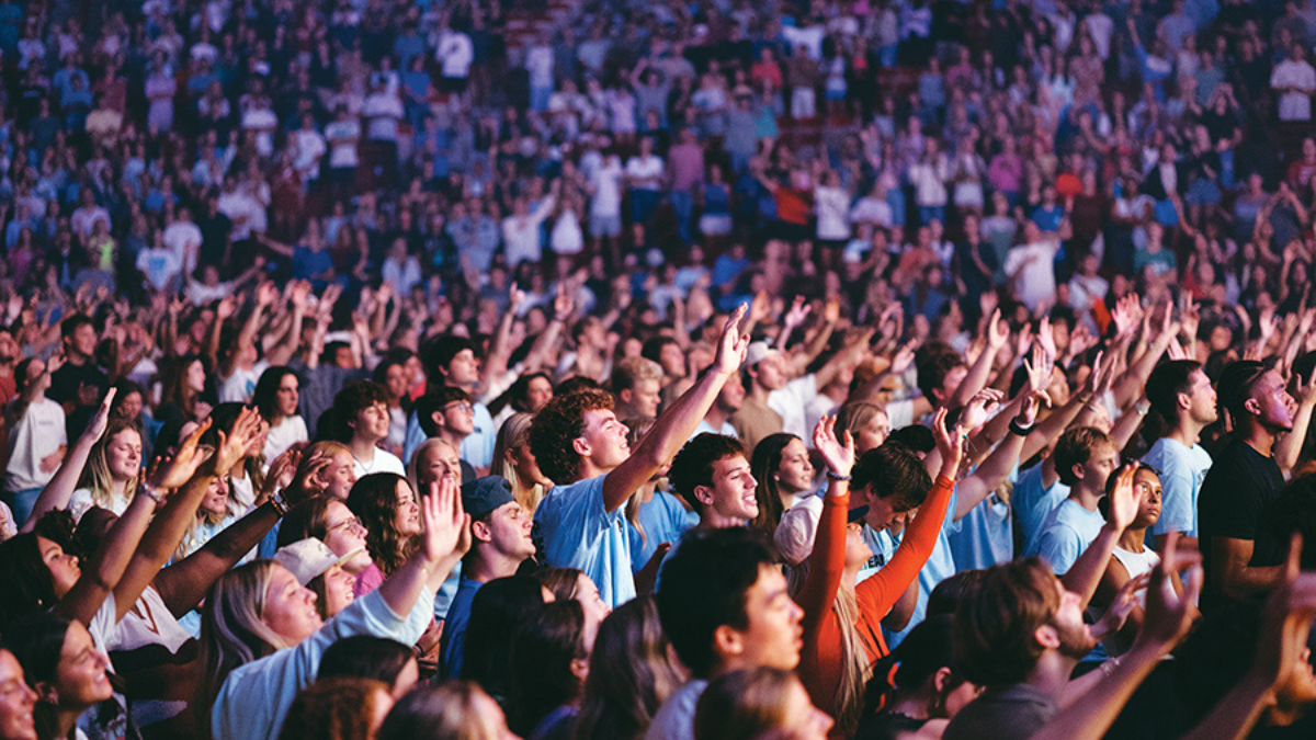 Tens of thousands are responding to the Gospel message of salvation at campuses nationwide.